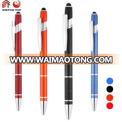 multifunction metal promotional stylus touch ball pen for stationary